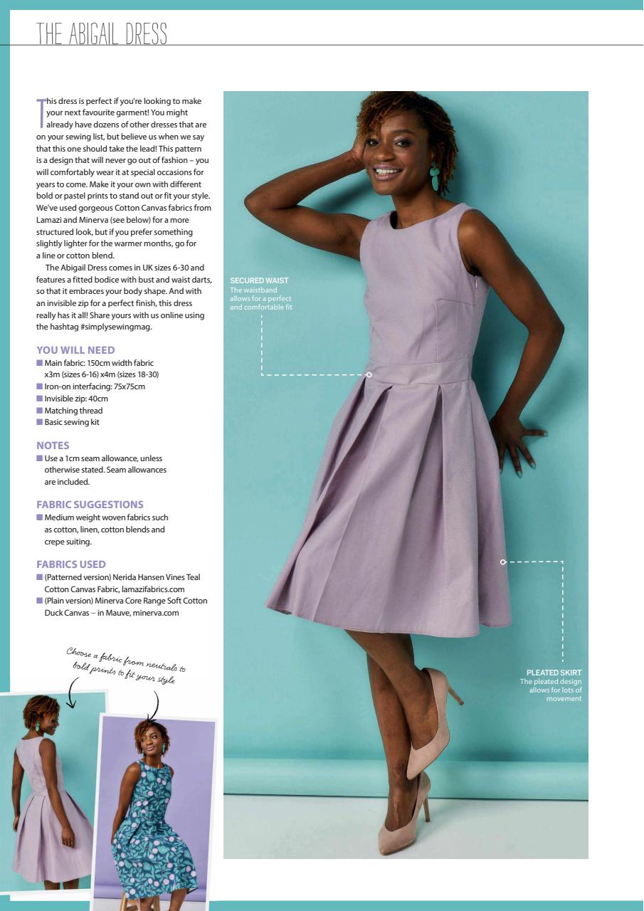 Simply Sewing Preview Pages