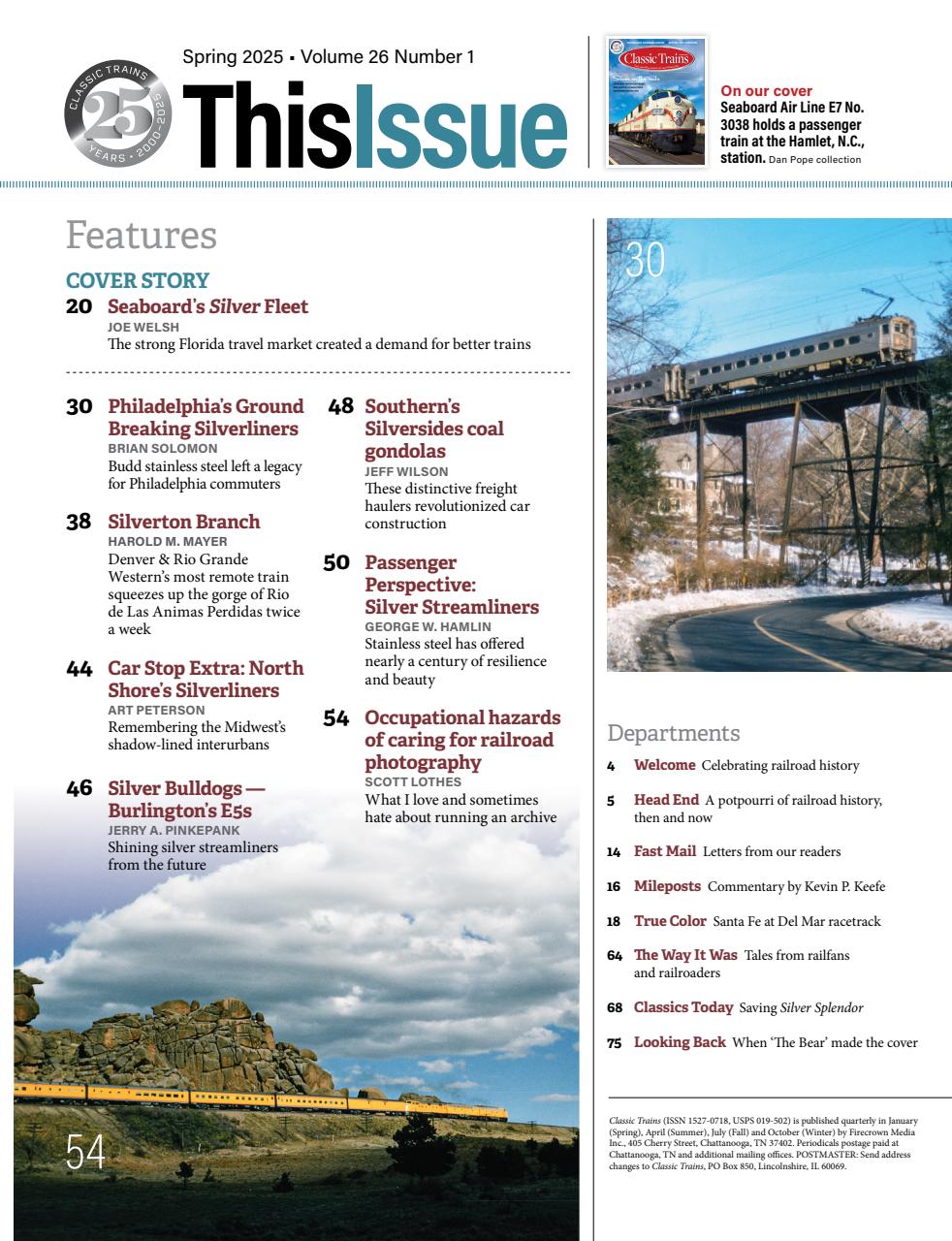 Classic Trains Preview Pages