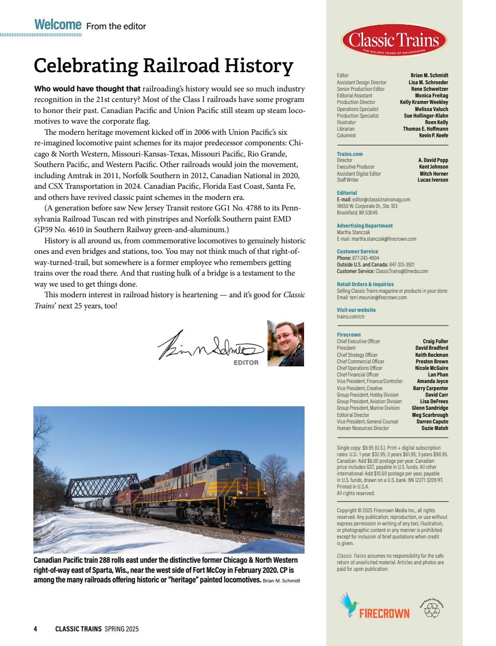 Classic Trains Preview Pages