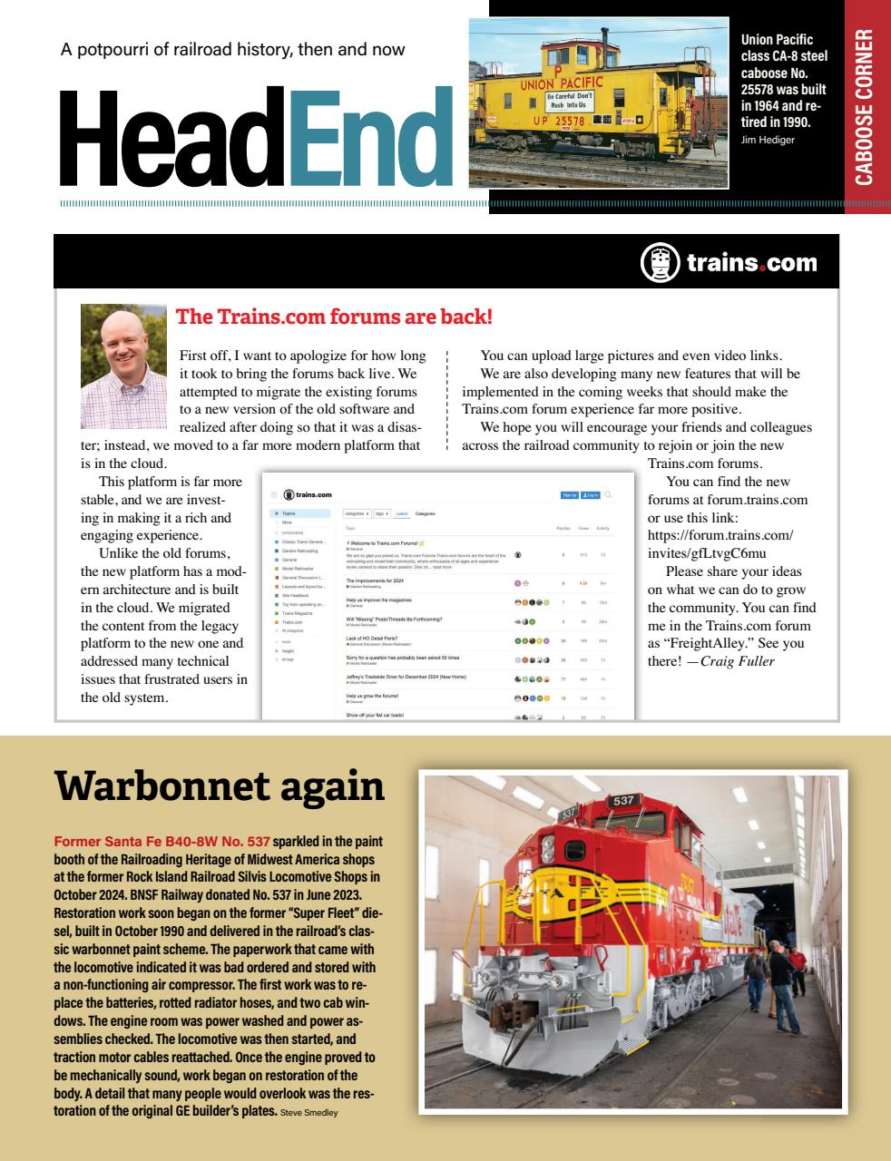 Classic Trains Preview Pages