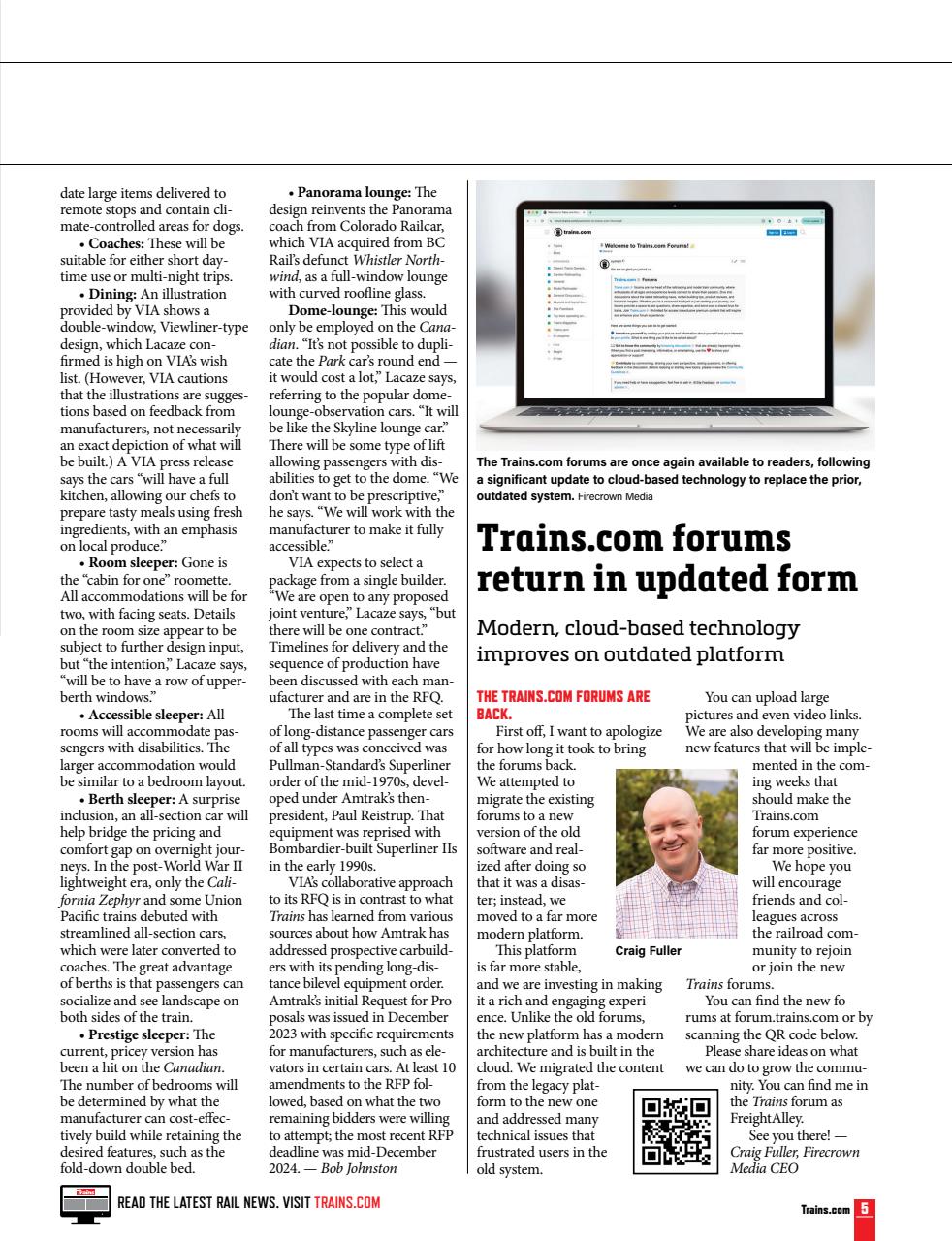 Trains Preview Pages