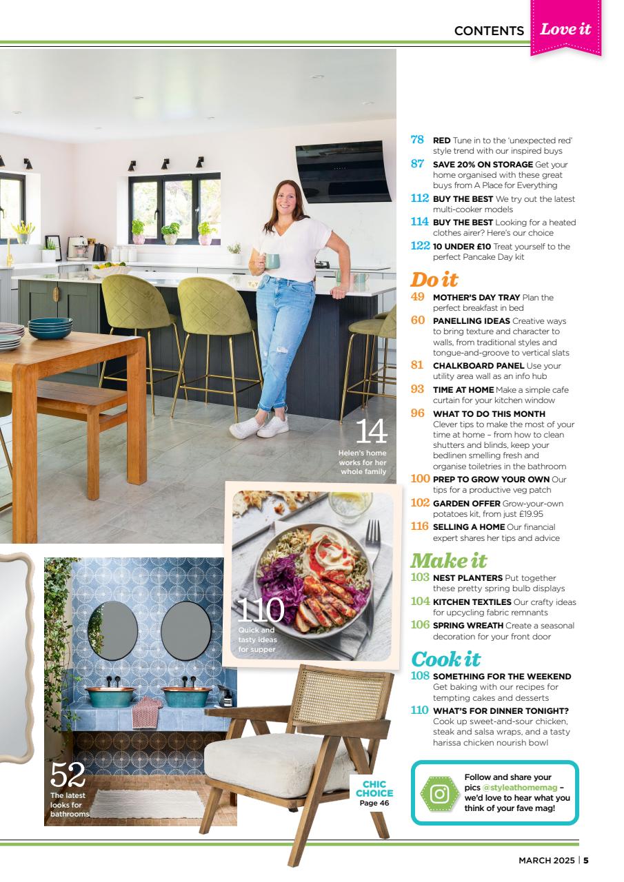 Style at Home Preview Pages