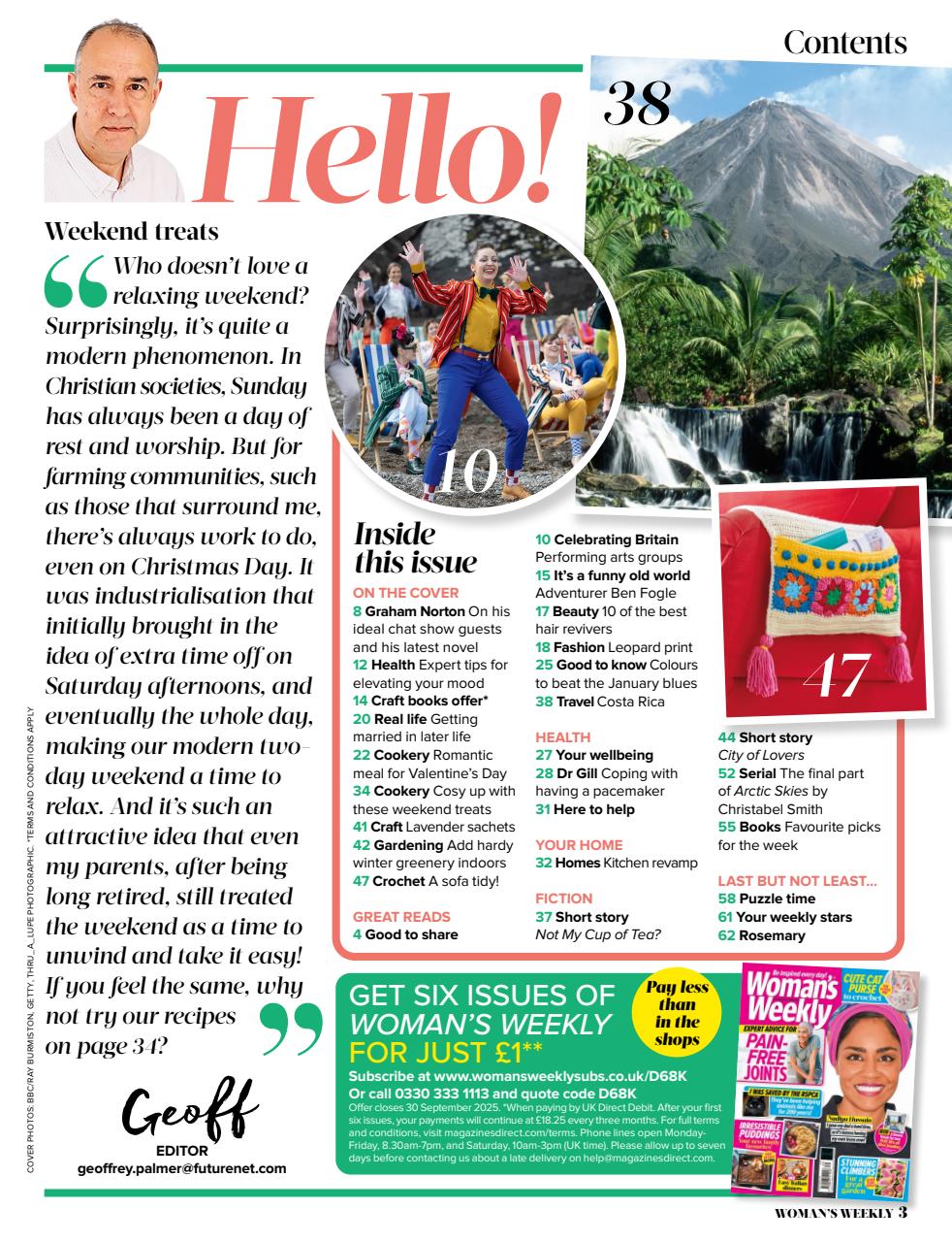 Woman's Weekly Preview Pages