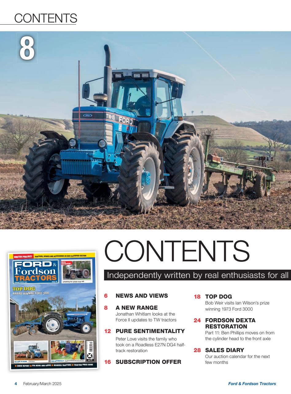 Ford & Fordson Preview Pages