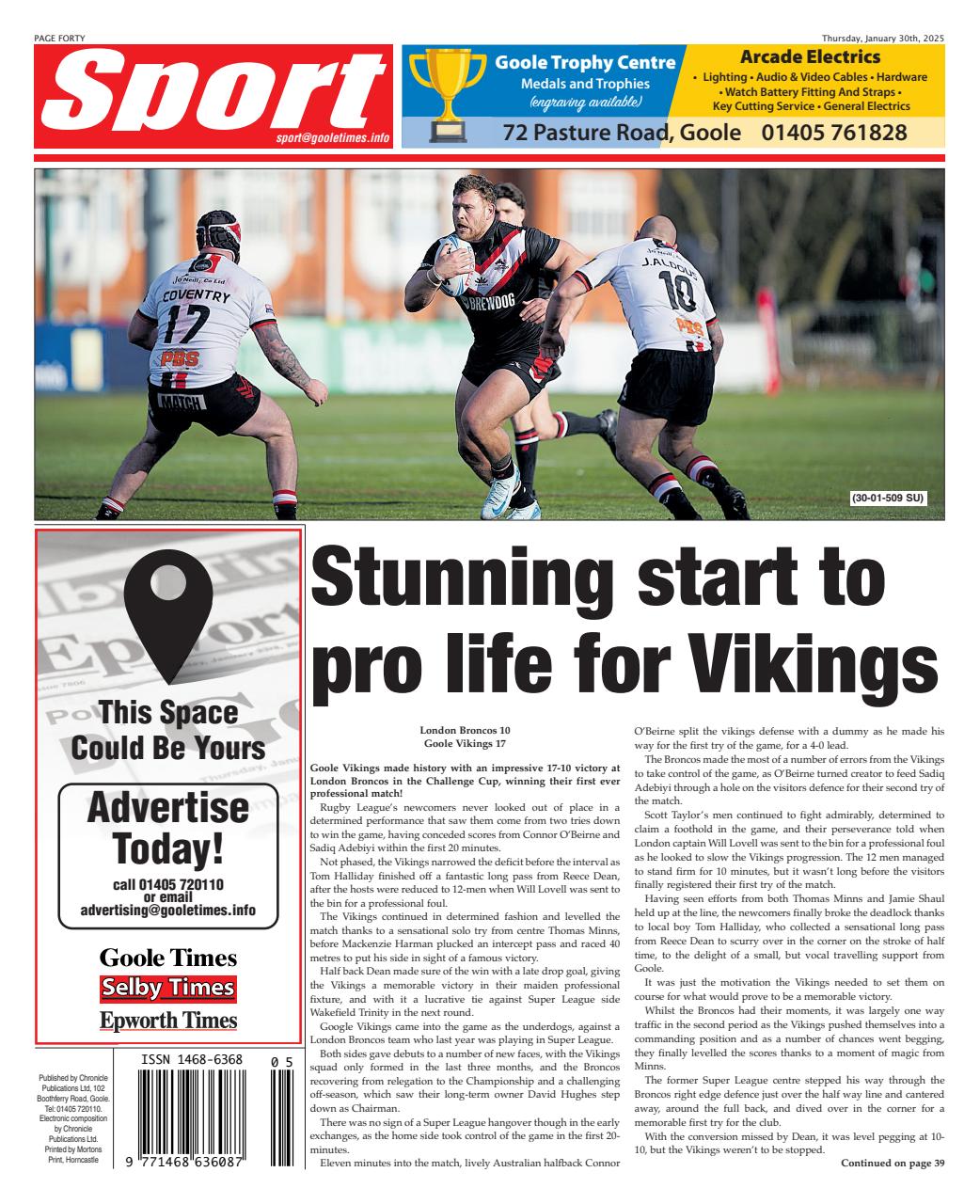 Goole Times Preview Pages