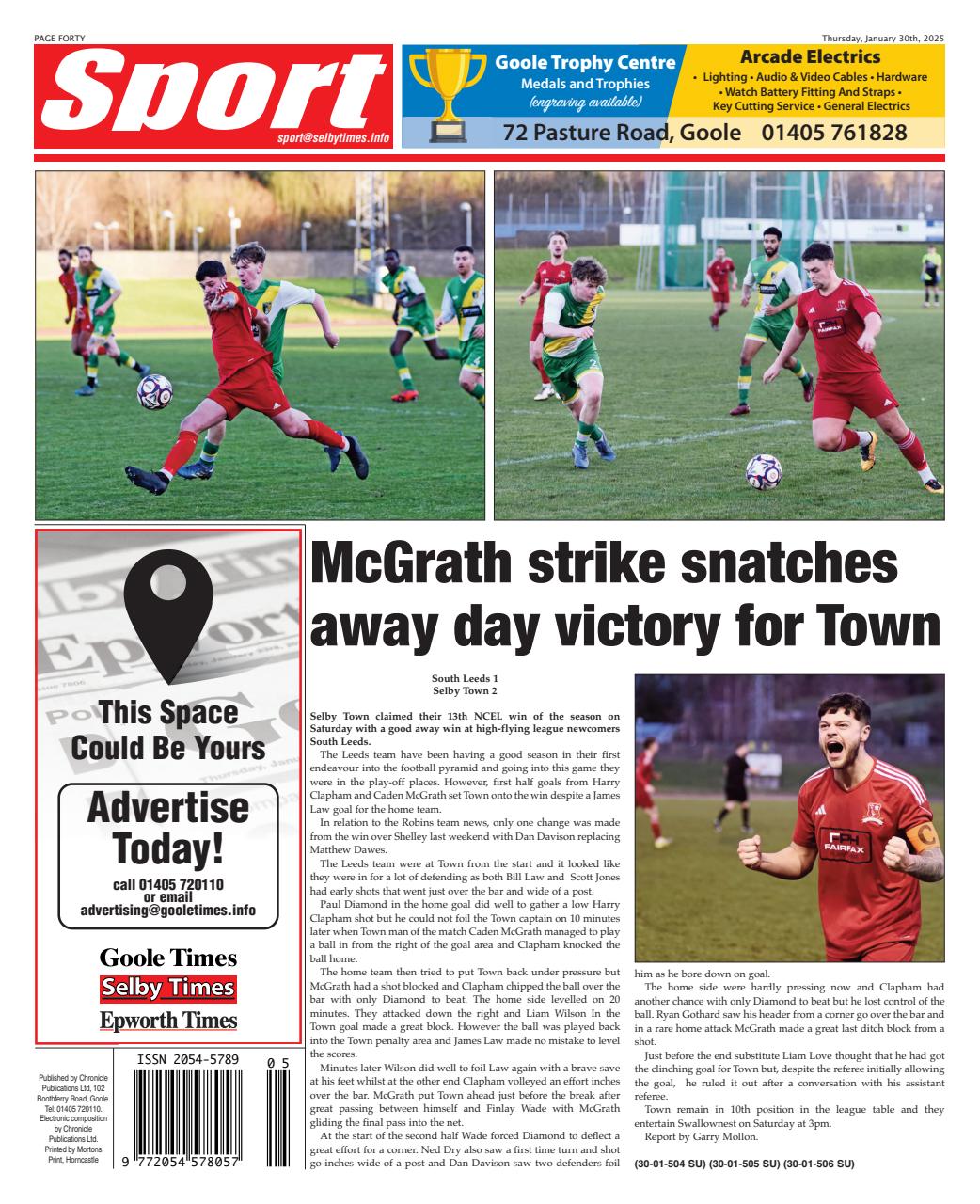 Selby Times Preview Pages