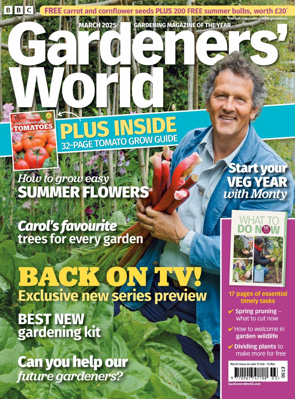 BBC Gardeners’ World Magazine Preview Pages