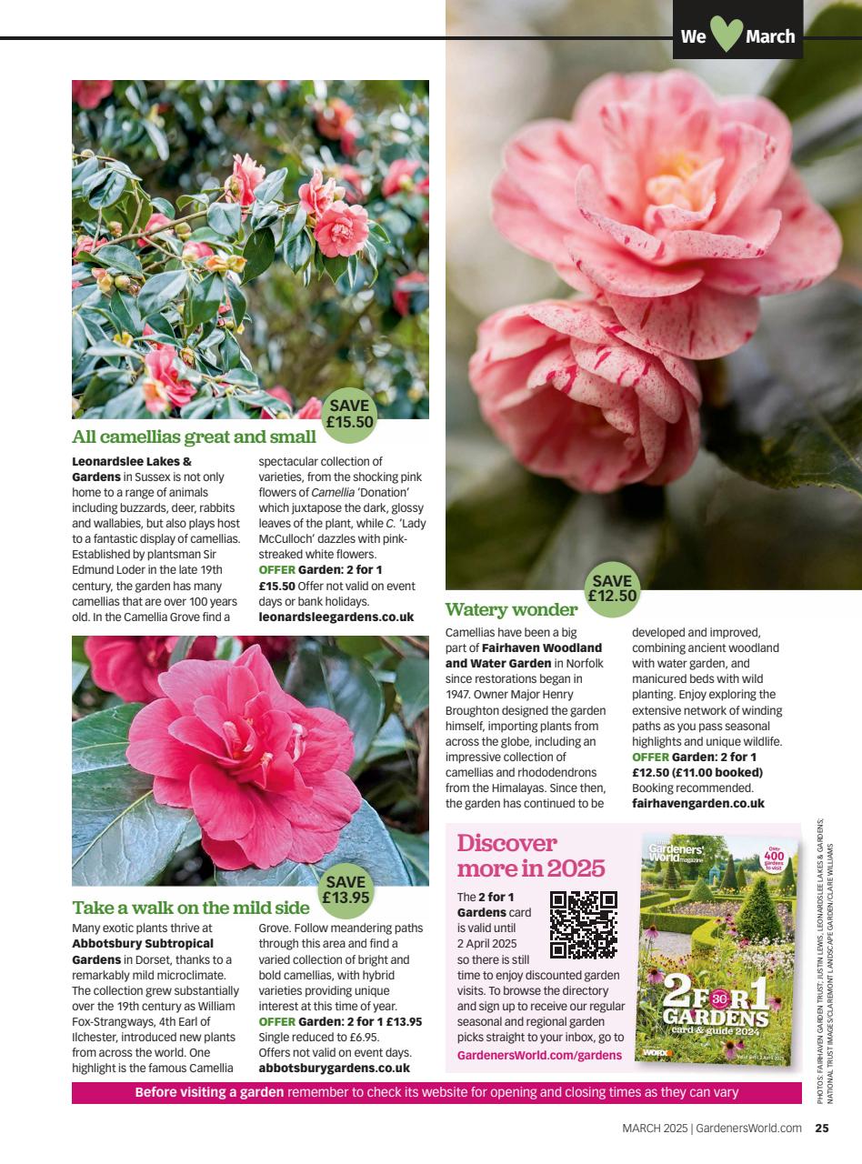 BBC Gardeners’ World Magazine Preview Pages