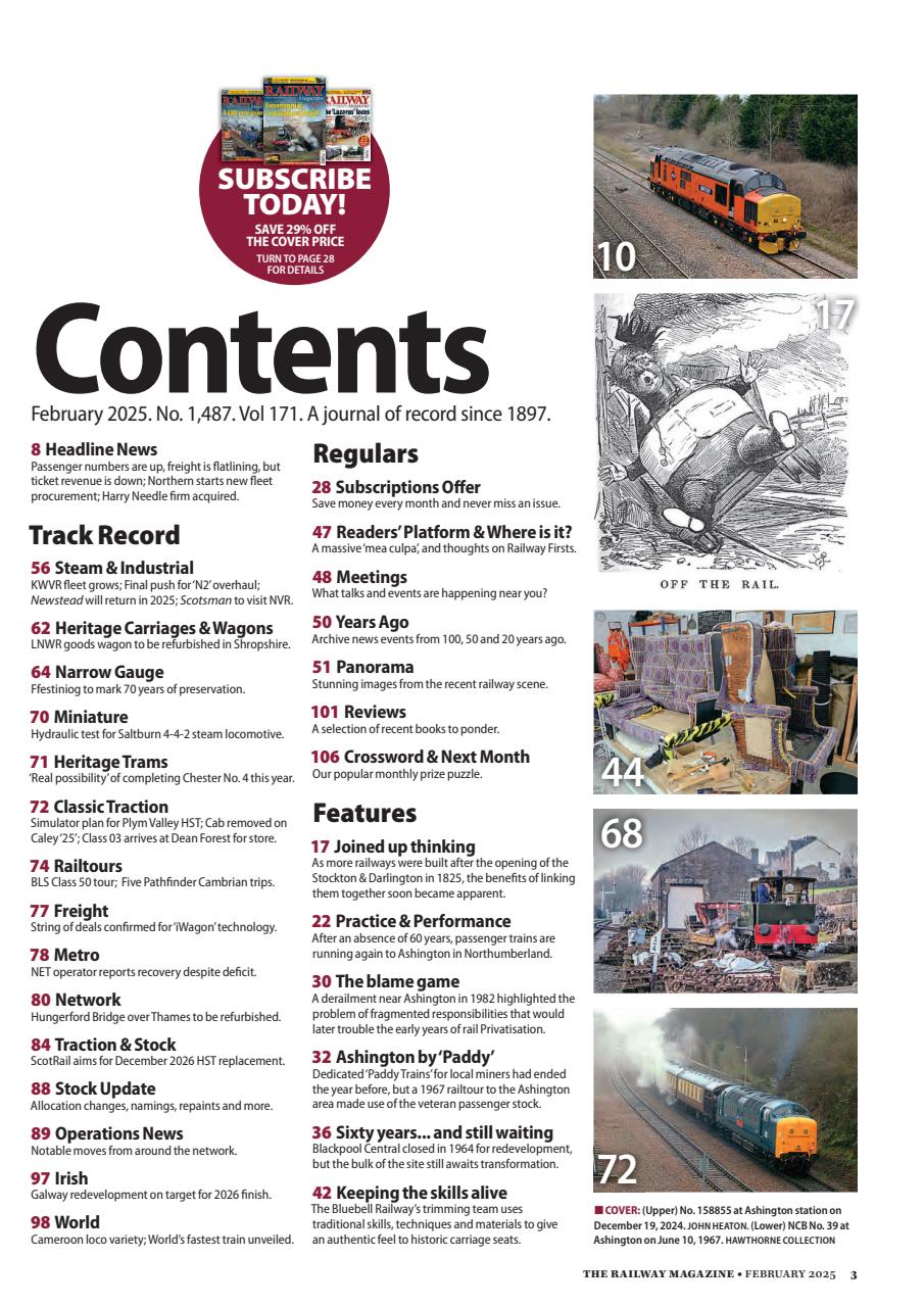 Railway Magazine Preview Pages