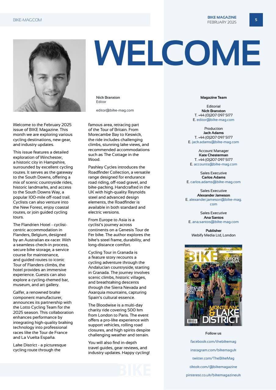 BIKE Magazine Preview Pages