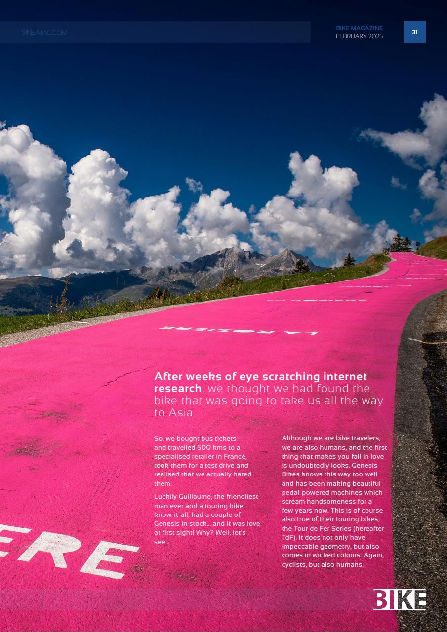 BIKE Magazine Preview Pages