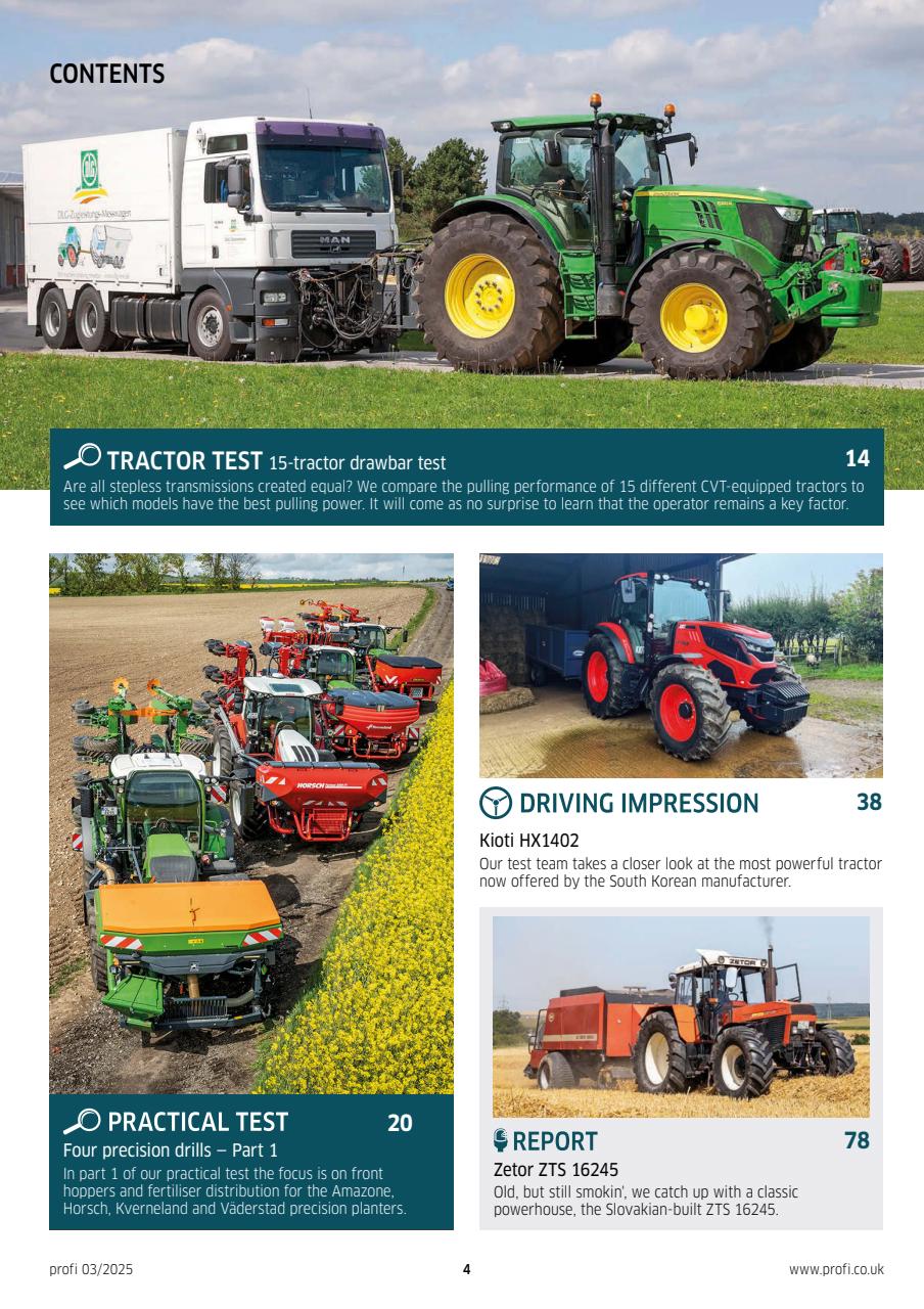 Profi International Preview Pages