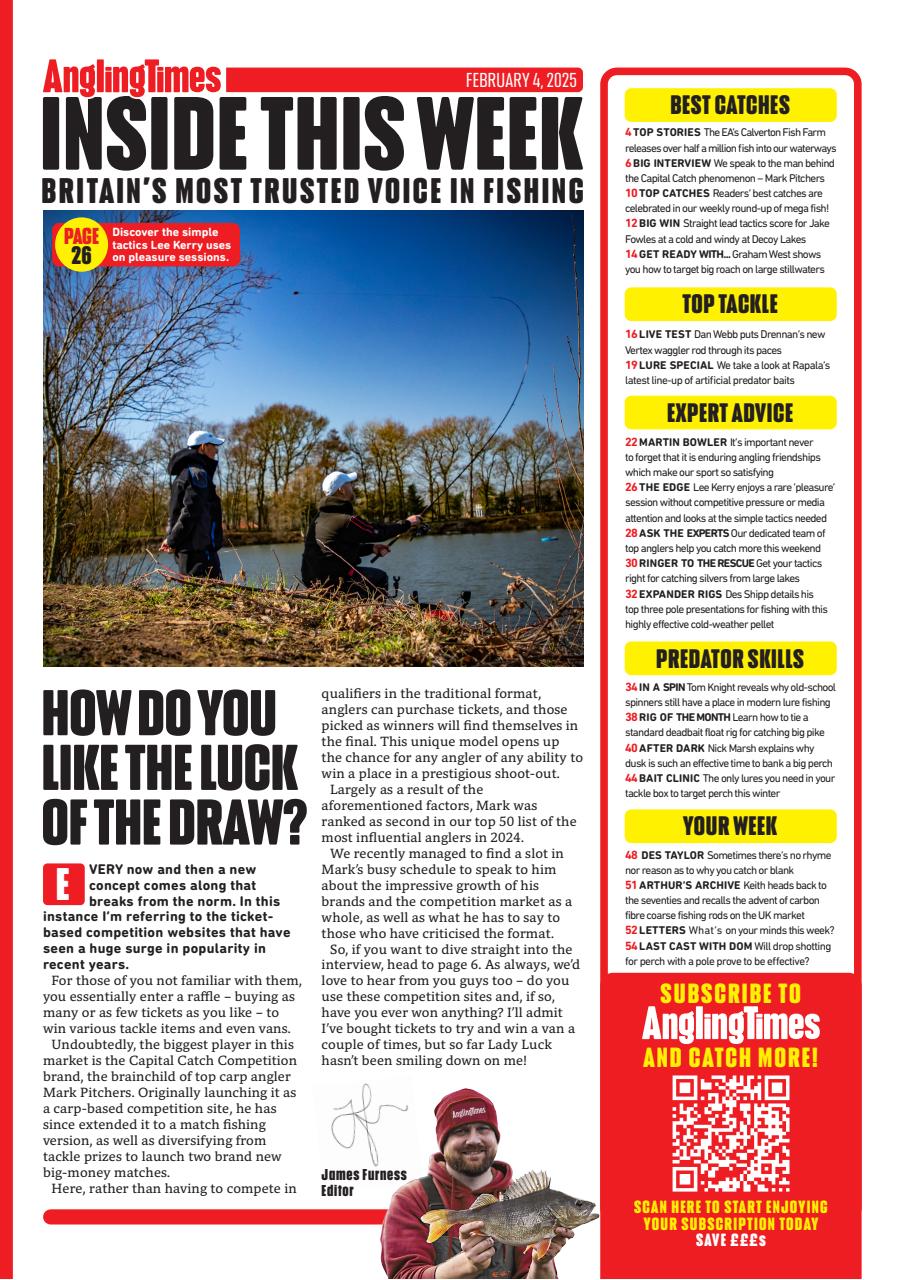 Angling Times Preview Pages