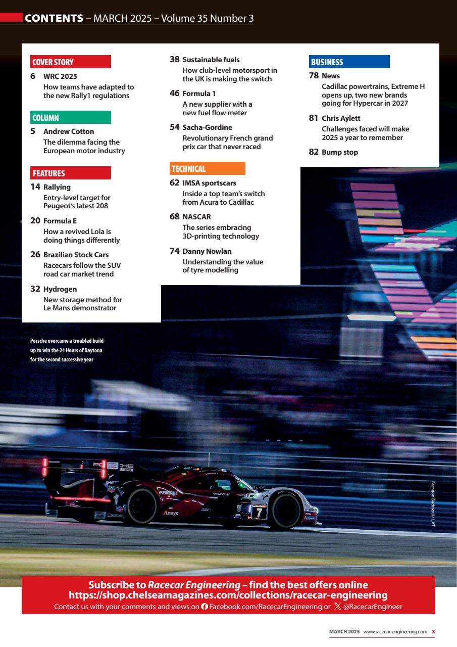 Racecar Engineering Preview Pages