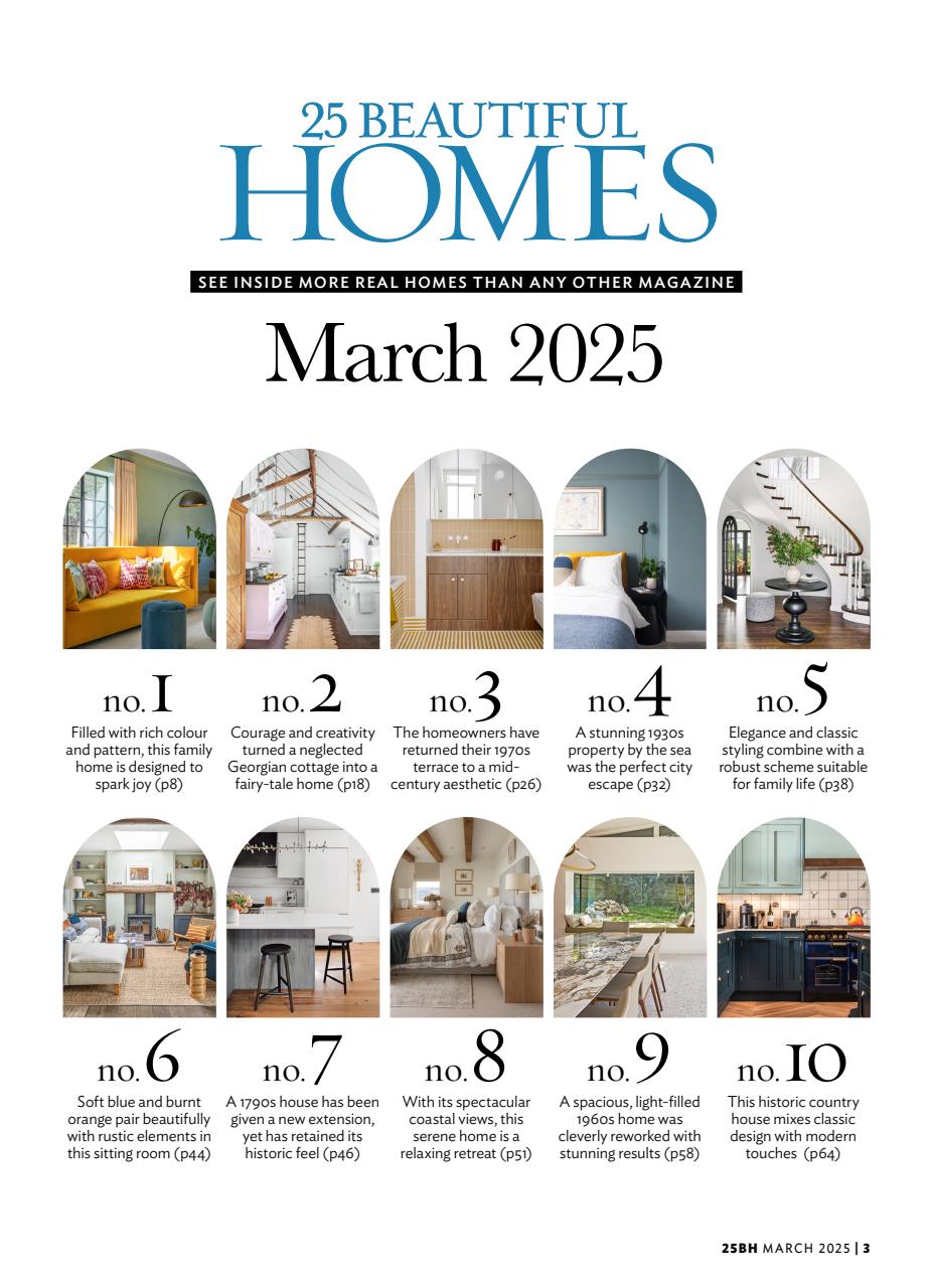 25 Beautiful Homes Preview Pages