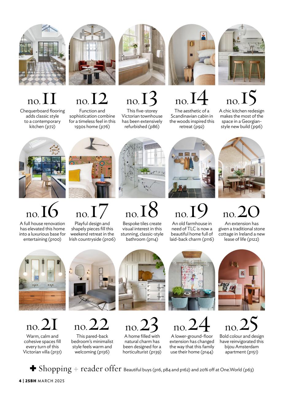 25 Beautiful Homes Preview Pages