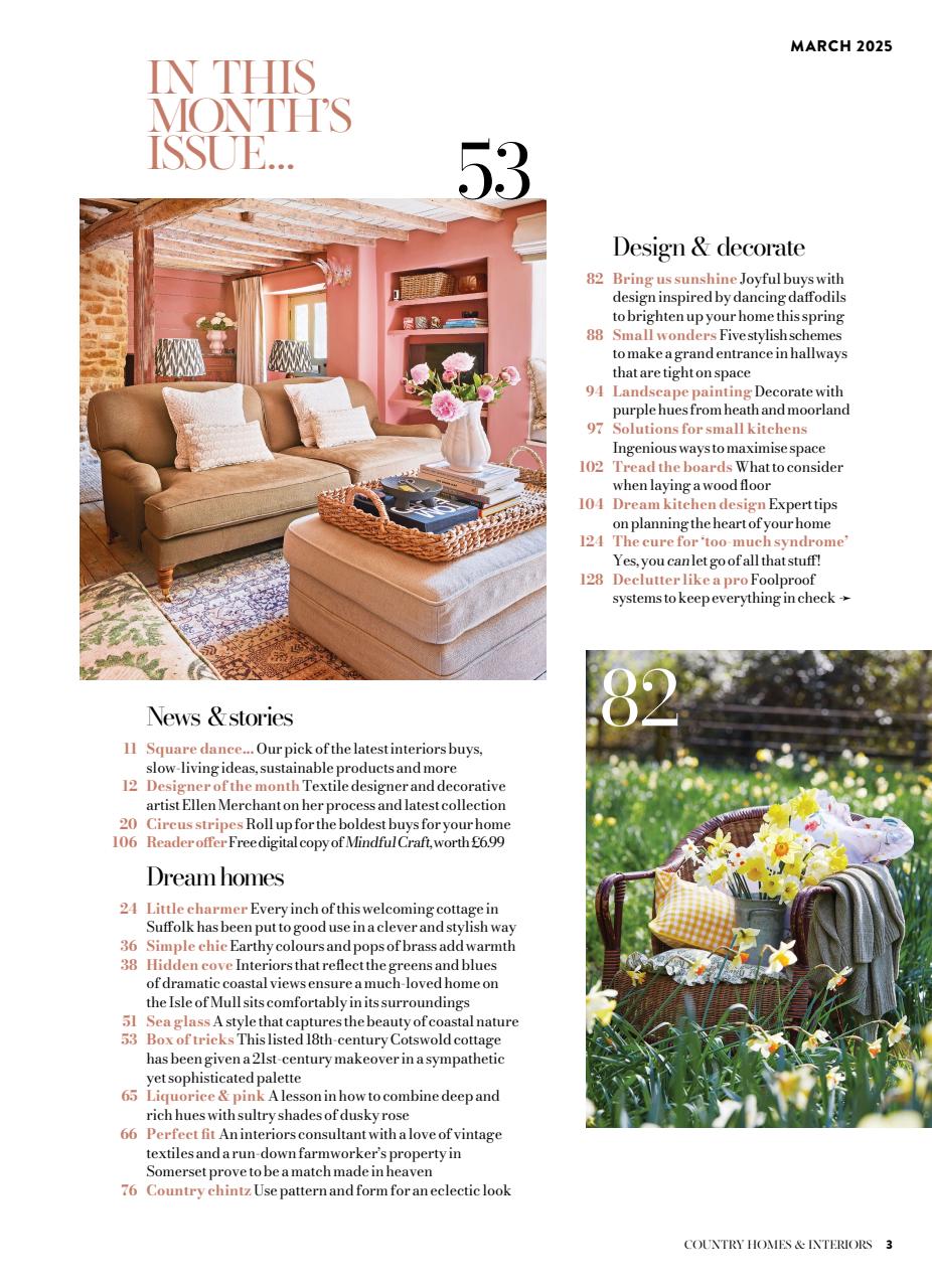 Country Homes & Interiors Preview Pages