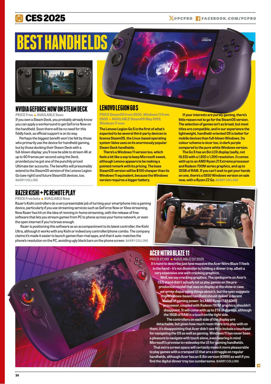 PC Pro Preview Pages