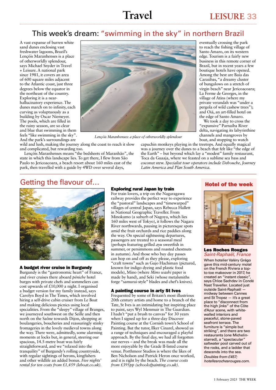 The Week Preview Pages