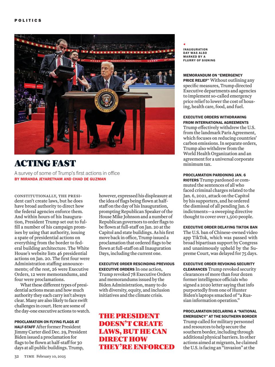 TIME Magazine Europe Preview Pages