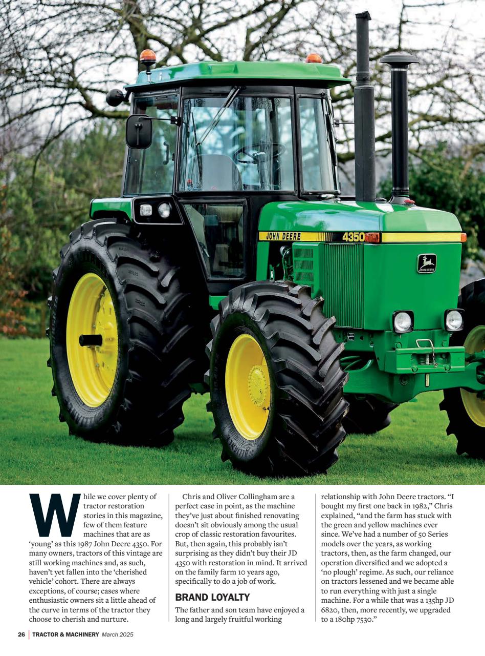 Tractor & Machinery Preview Pages