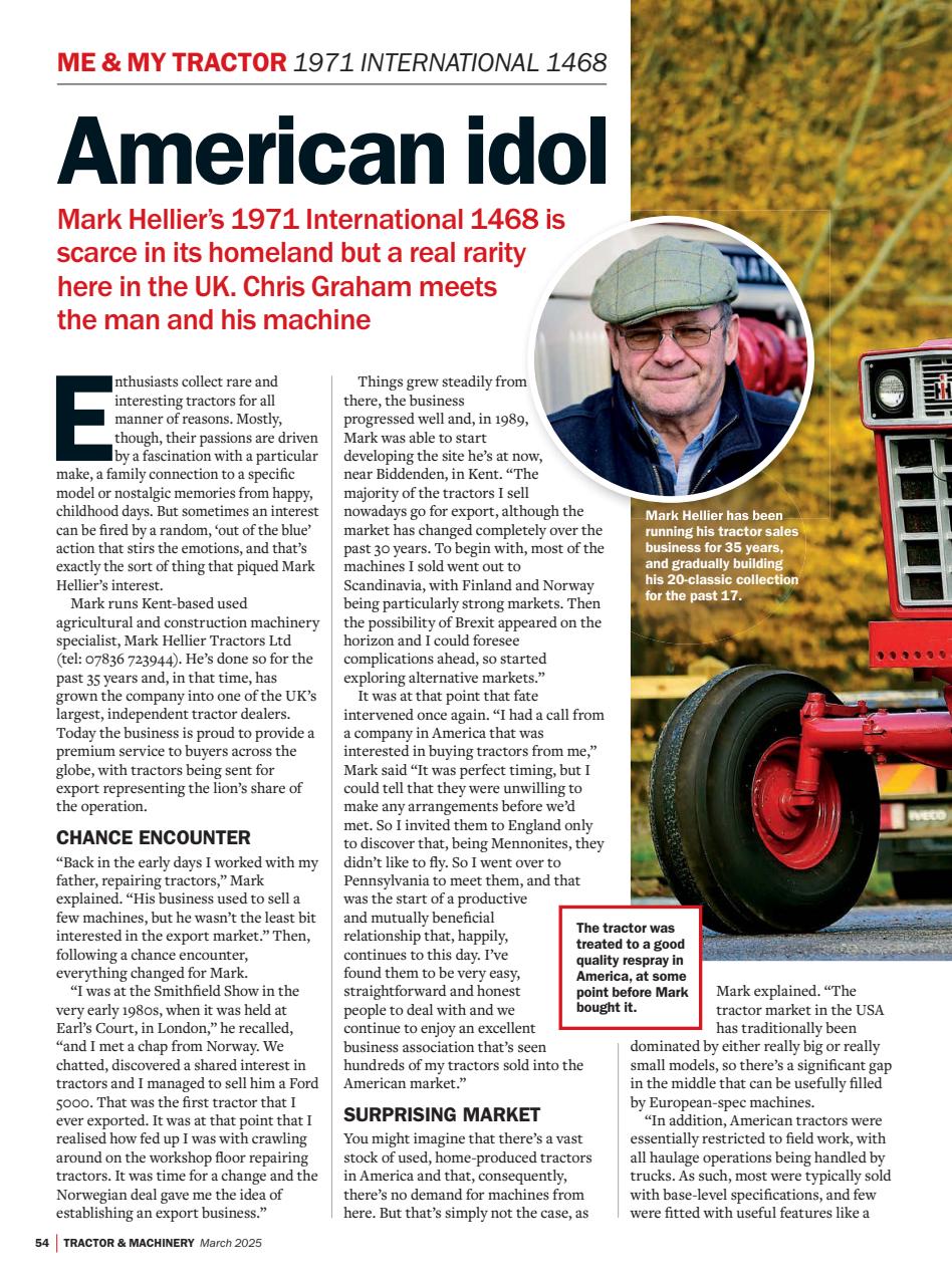 Tractor & Machinery Preview Pages
