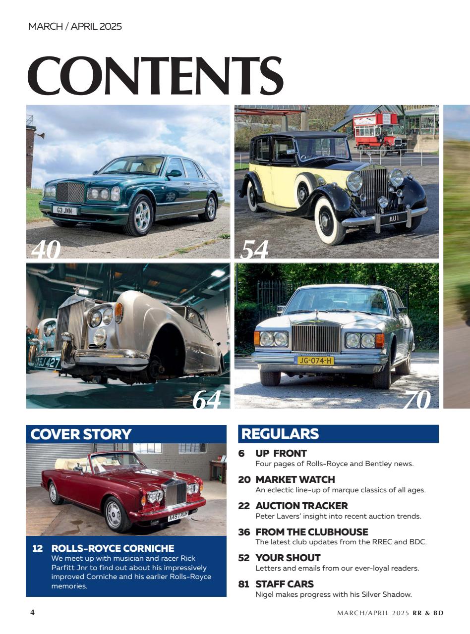 Rolls-Royce & Bentley Driver Preview Pages