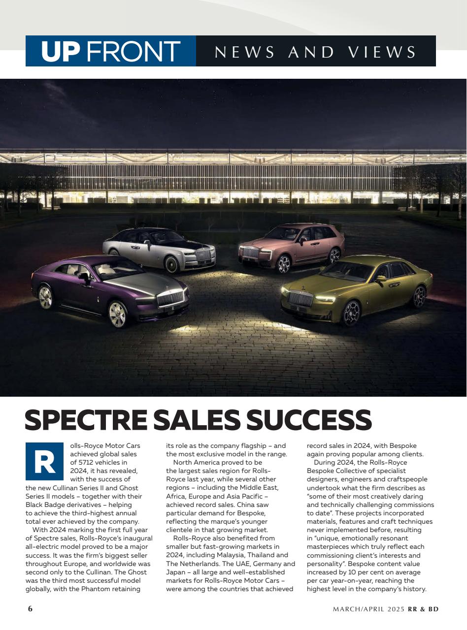 Rolls-Royce & Bentley Driver Preview Pages