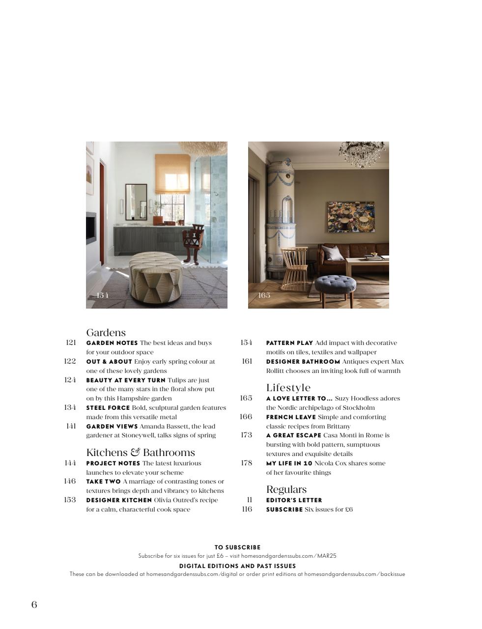 Homes & Gardens Preview Pages