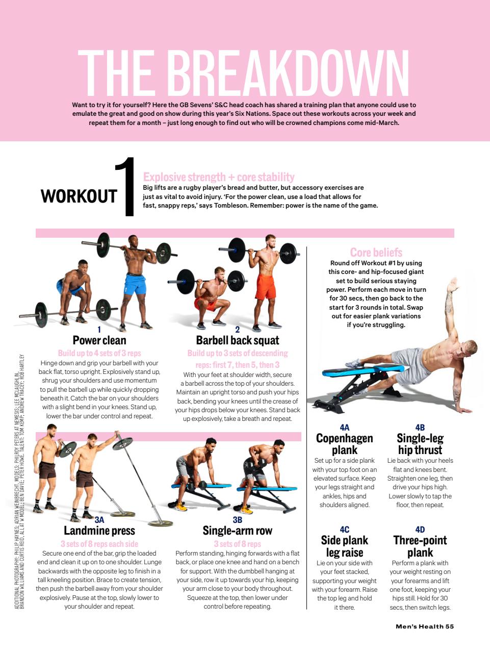 Men's Health Preview Pages