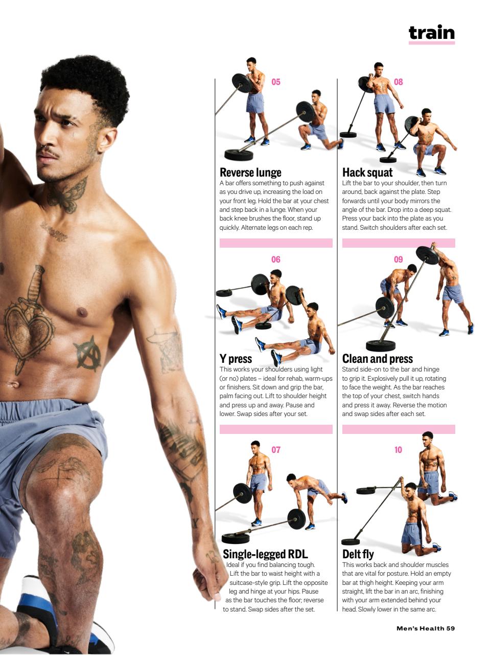 Men's Health Preview Pages