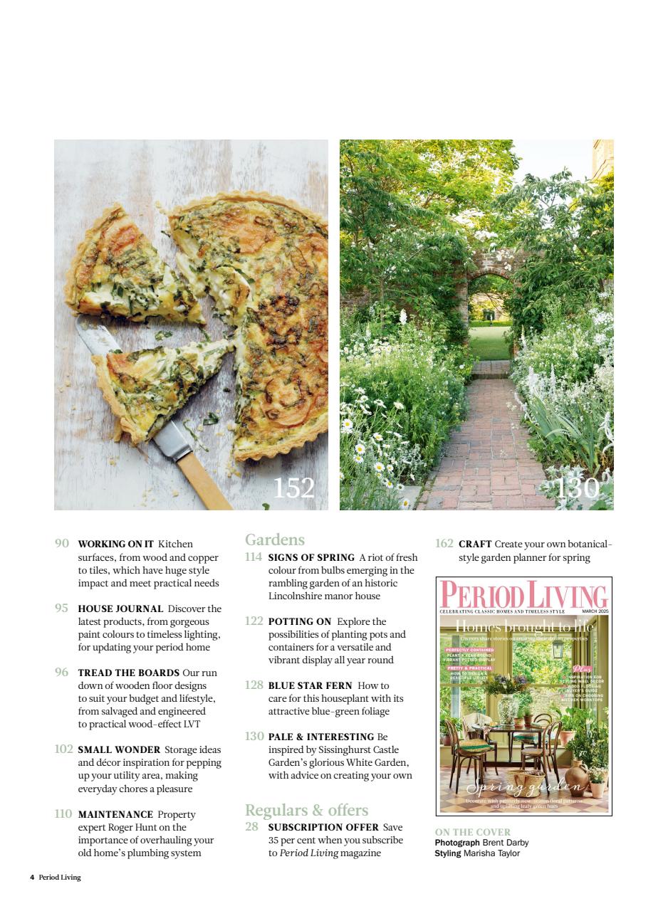 Period Living Magazine Preview Pages