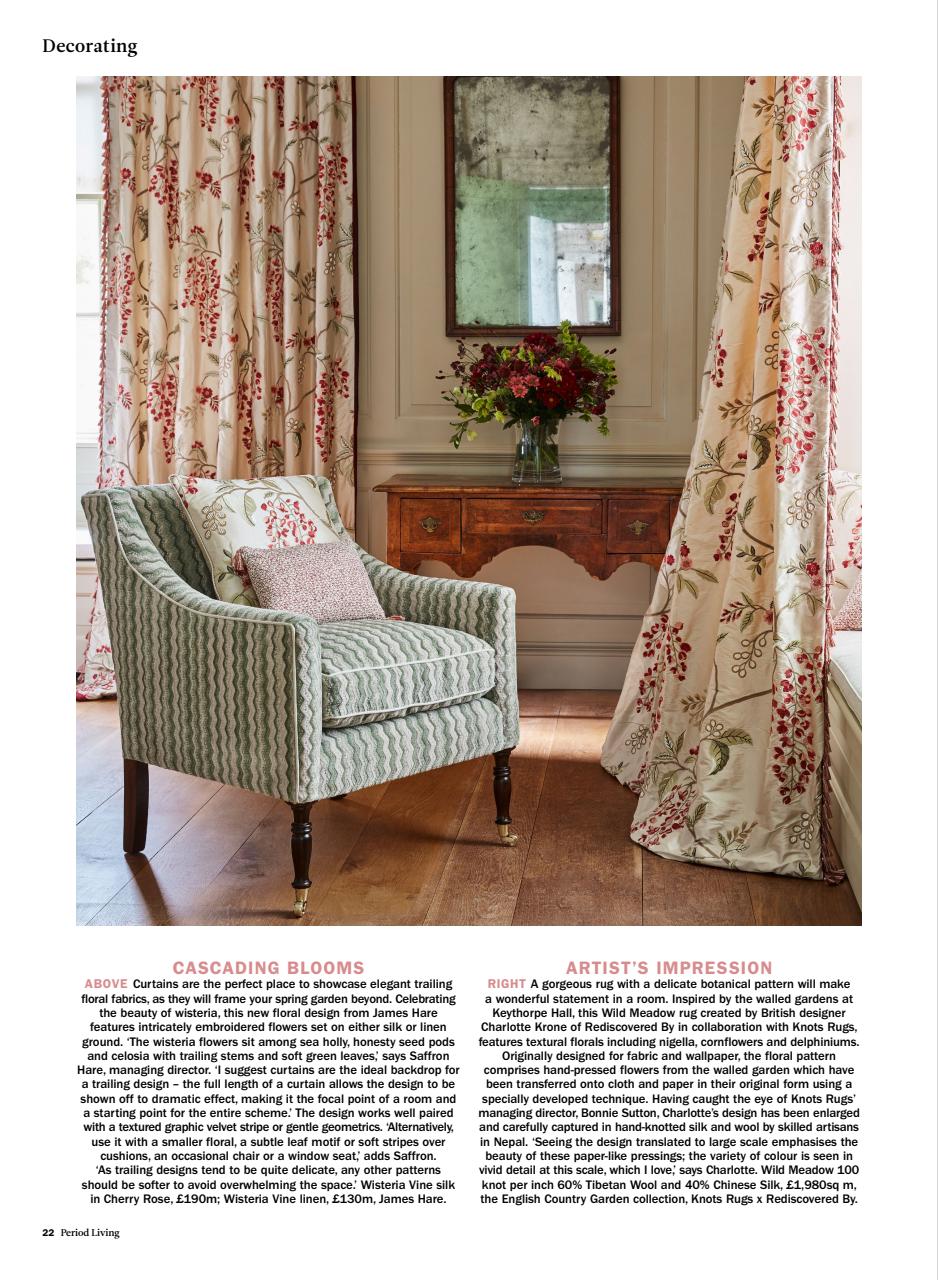 Period Living Magazine Preview Pages