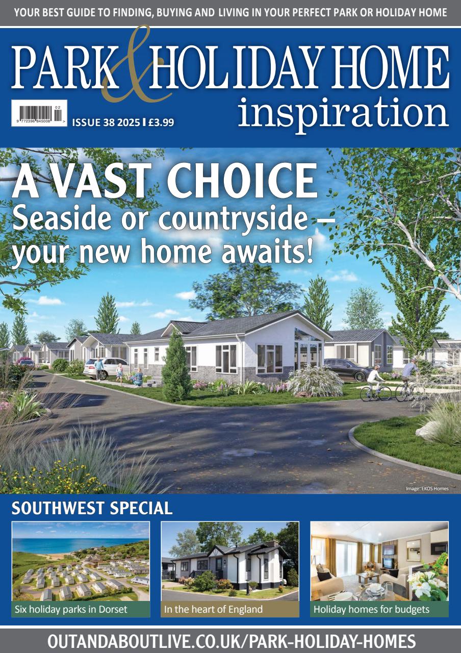 Park and Holiday Home Inspiration magazine Preview Pages