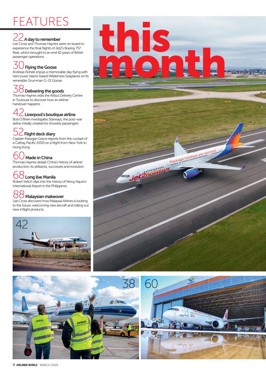 Airliner World Preview Pages