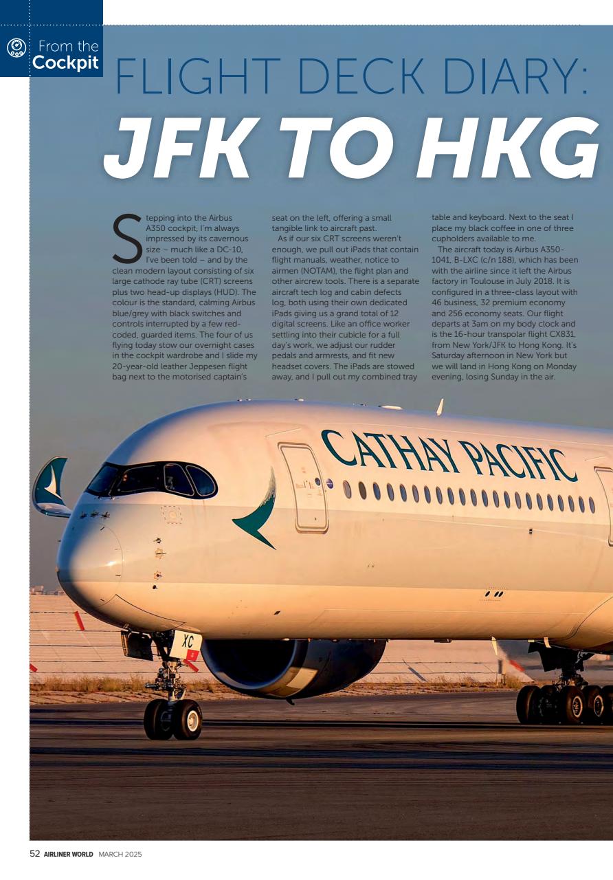 Airliner World Preview Pages