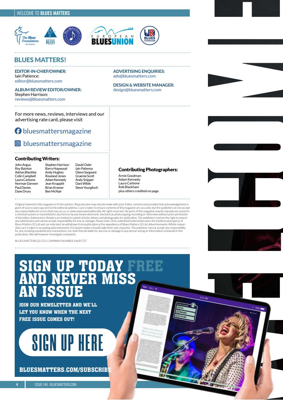 Blues Matters! Preview Pages