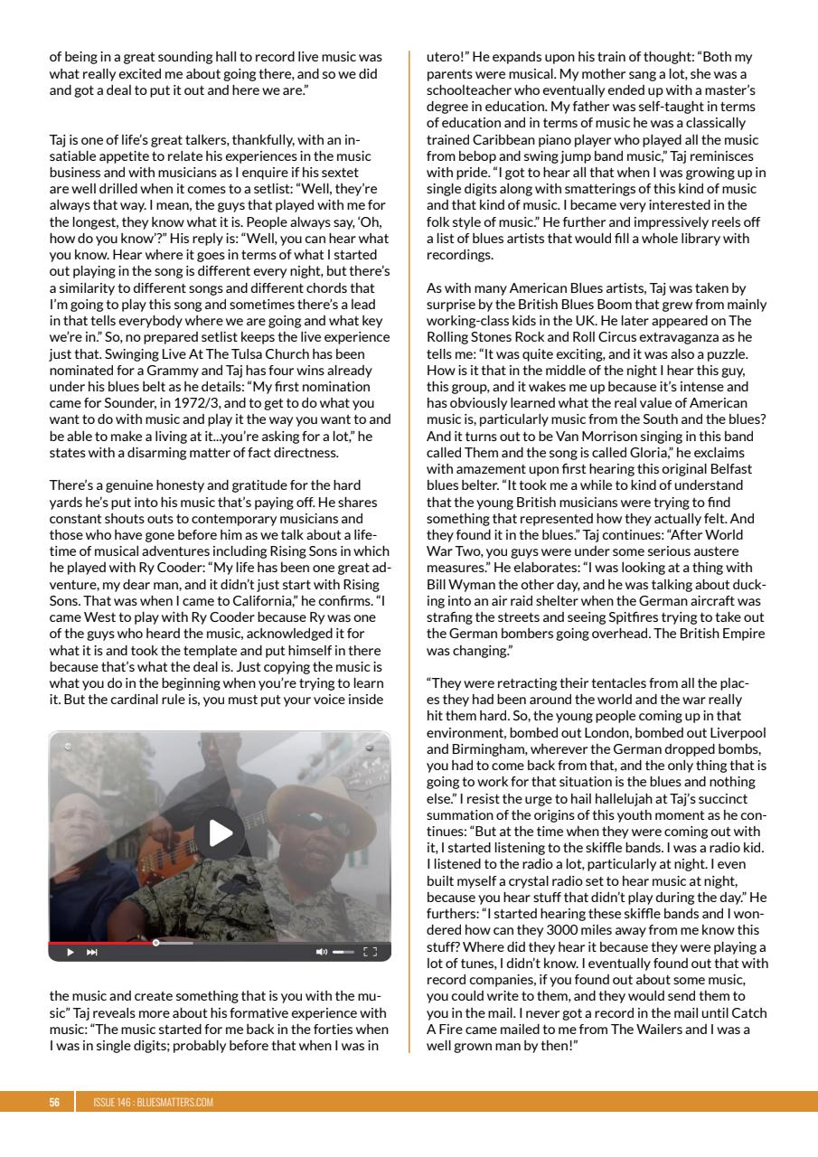 Blues Matters! Preview Pages