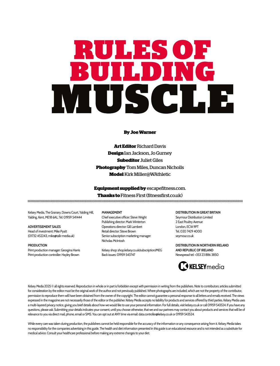 Men’s Fitness Guides Preview Pages