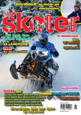 Tidningen Snöskoter issue 1-2025