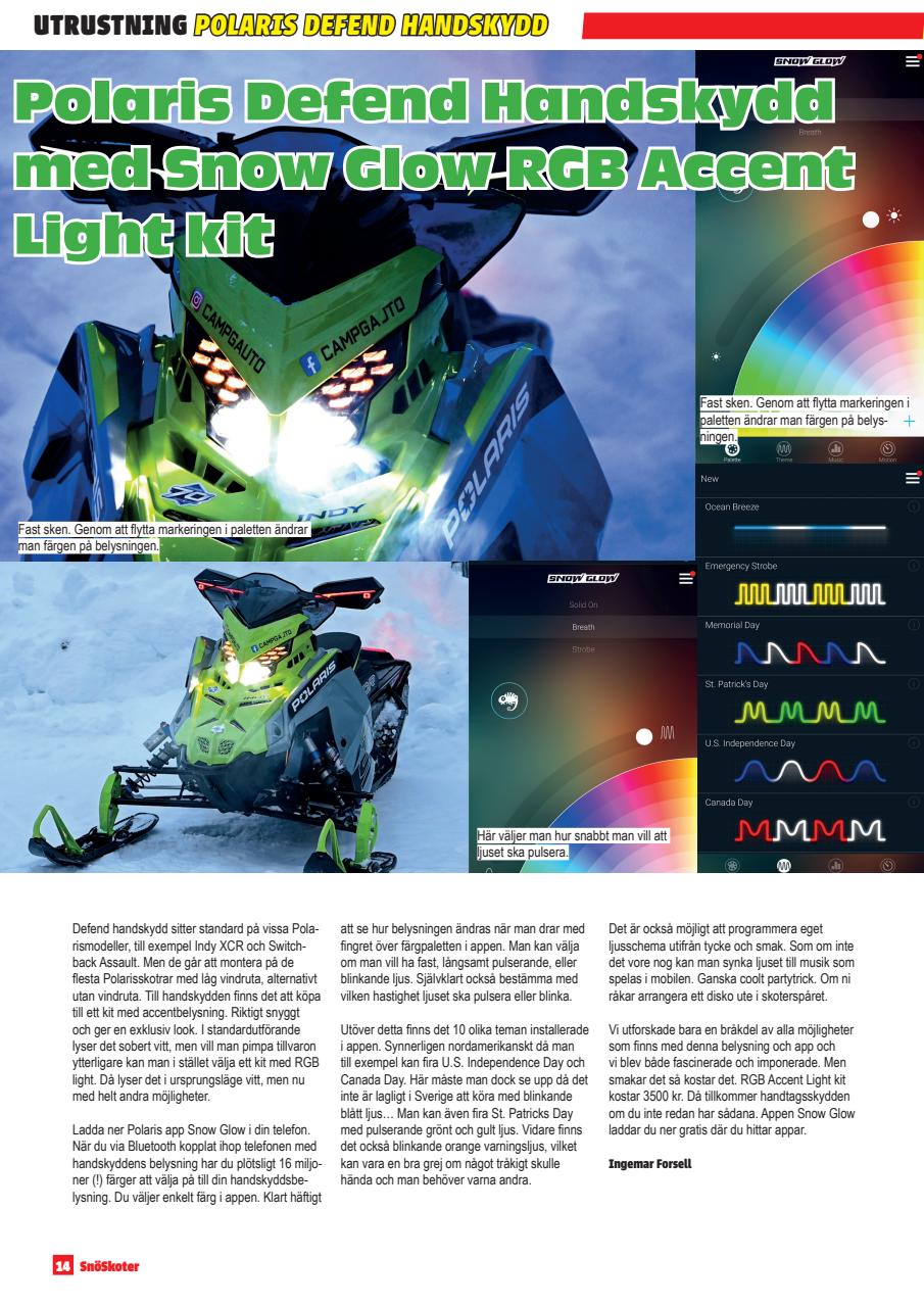 Tidningen Snöskoter Preview Pages