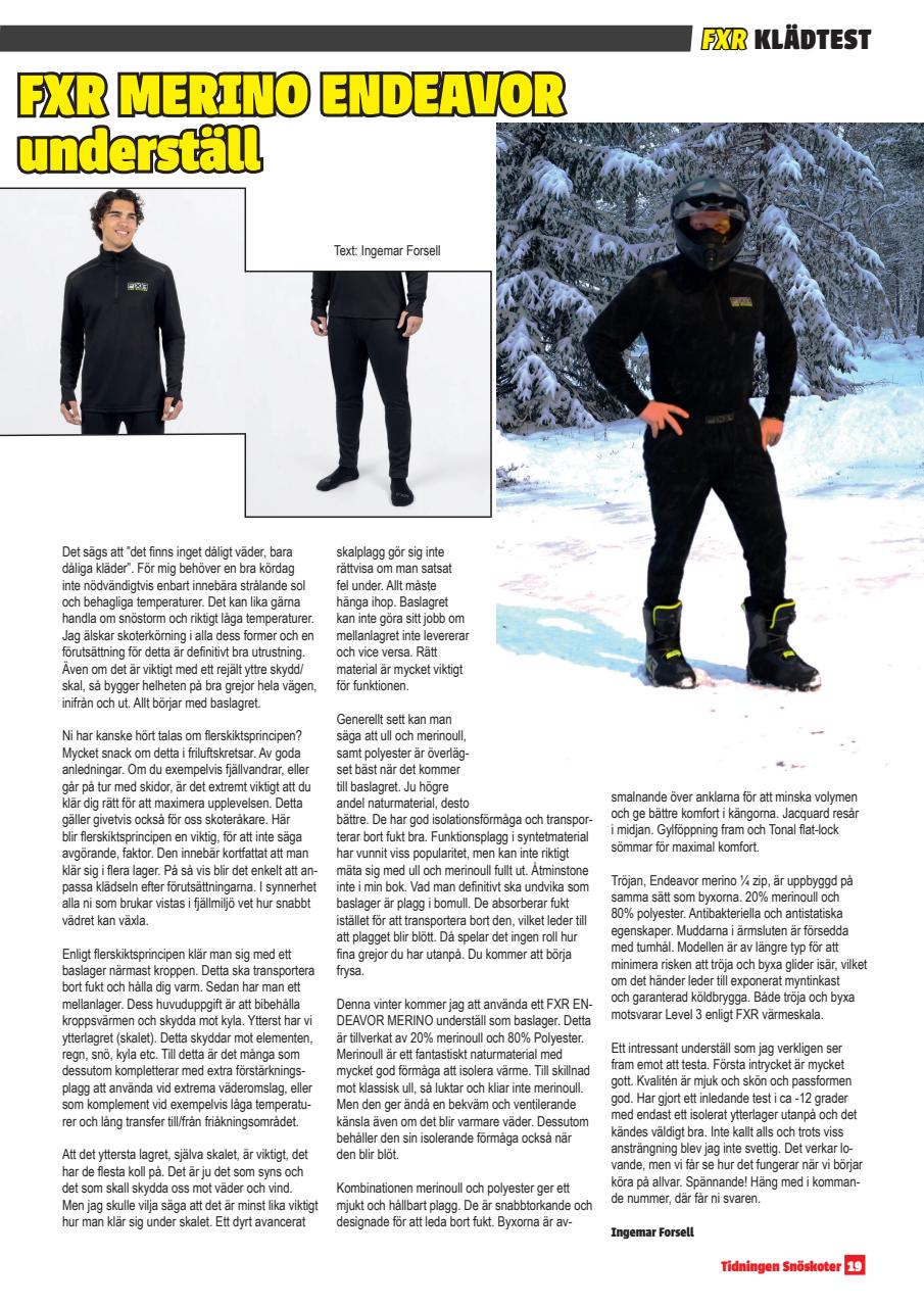 Tidningen Snöskoter Preview Pages