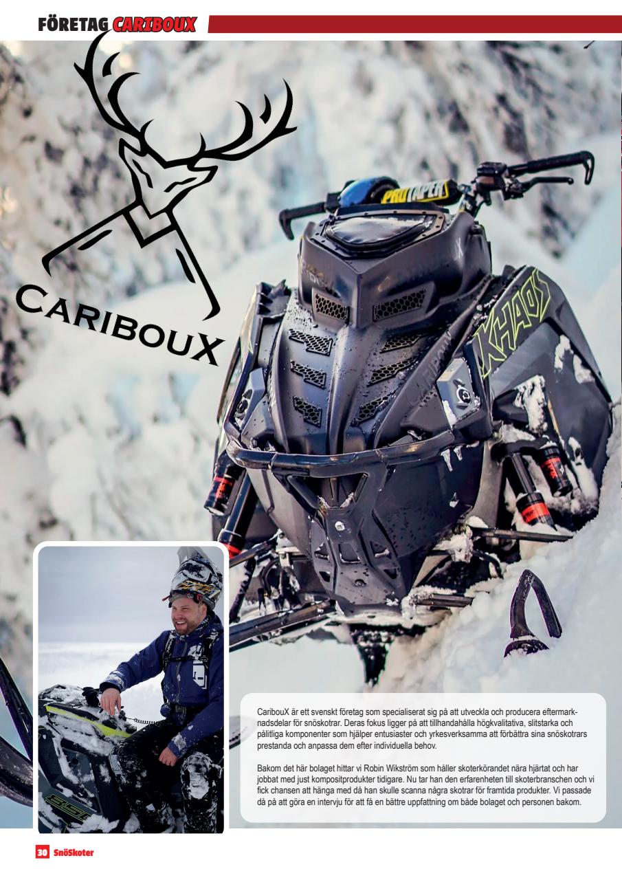 Tidningen Snöskoter Preview Pages
