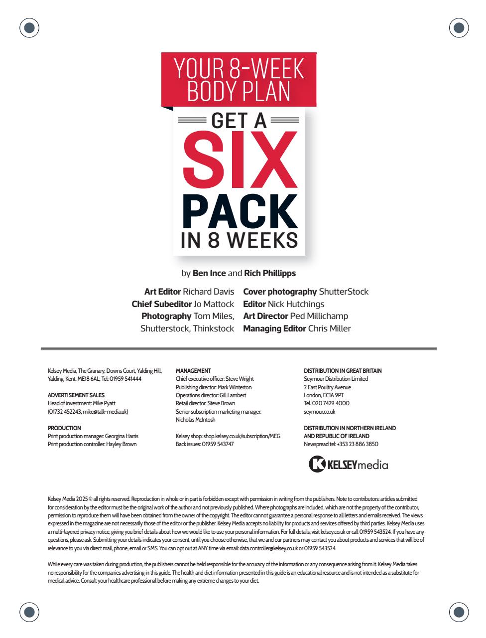 Men’s Fitness Guides Preview Pages