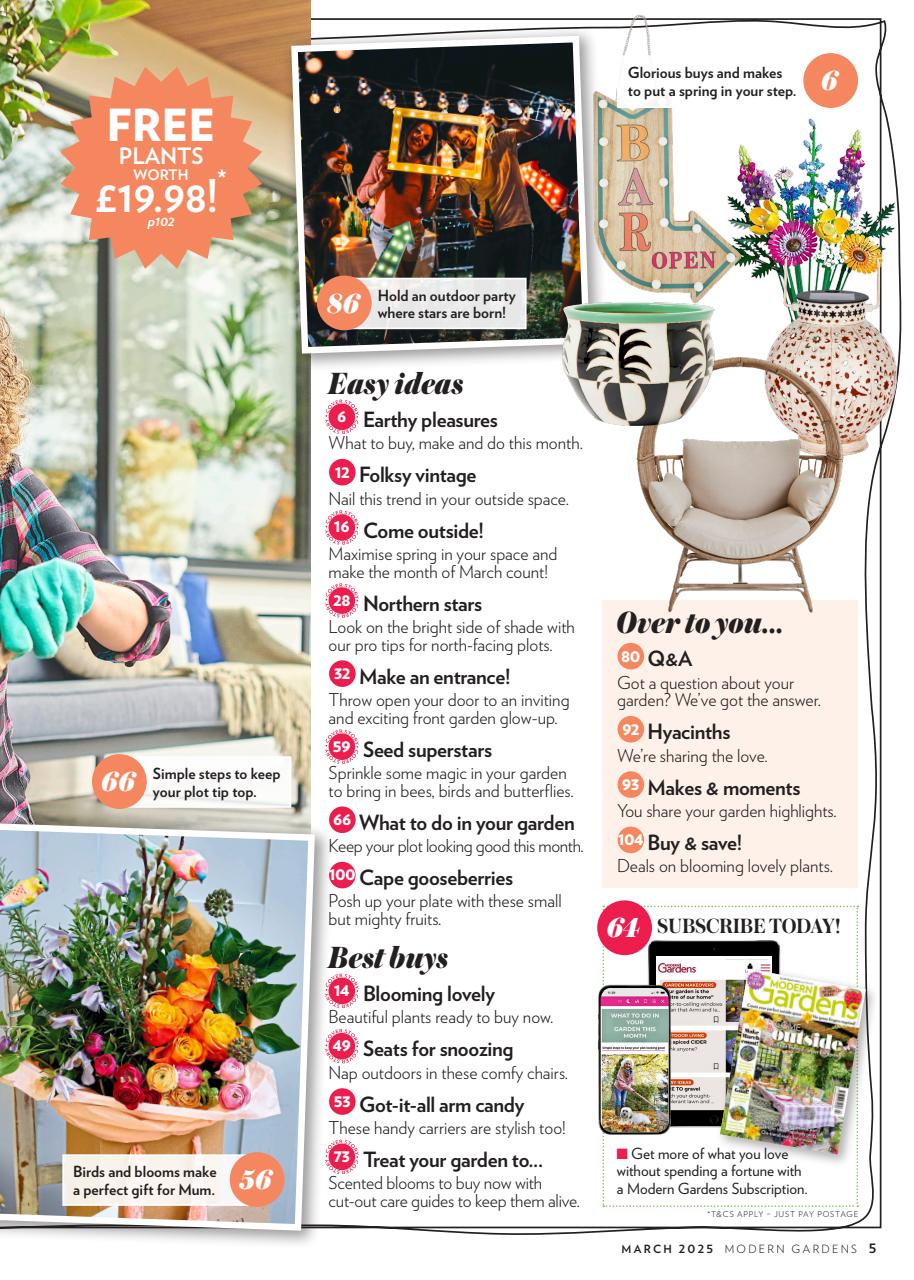 Modern Gardens Preview Pages