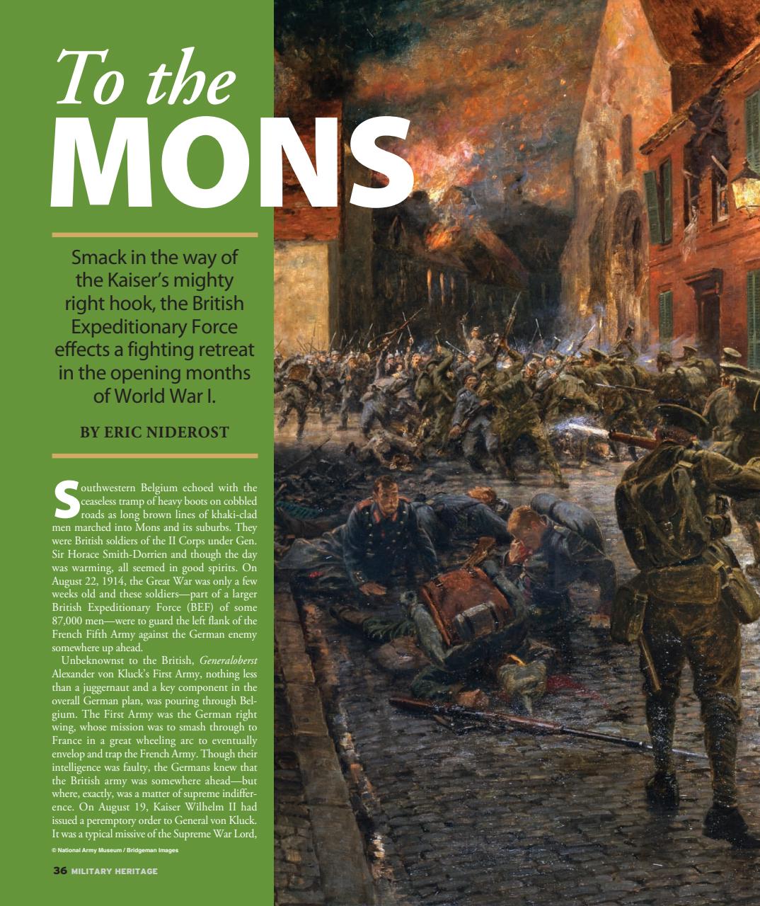 Military Heritage Preview Pages