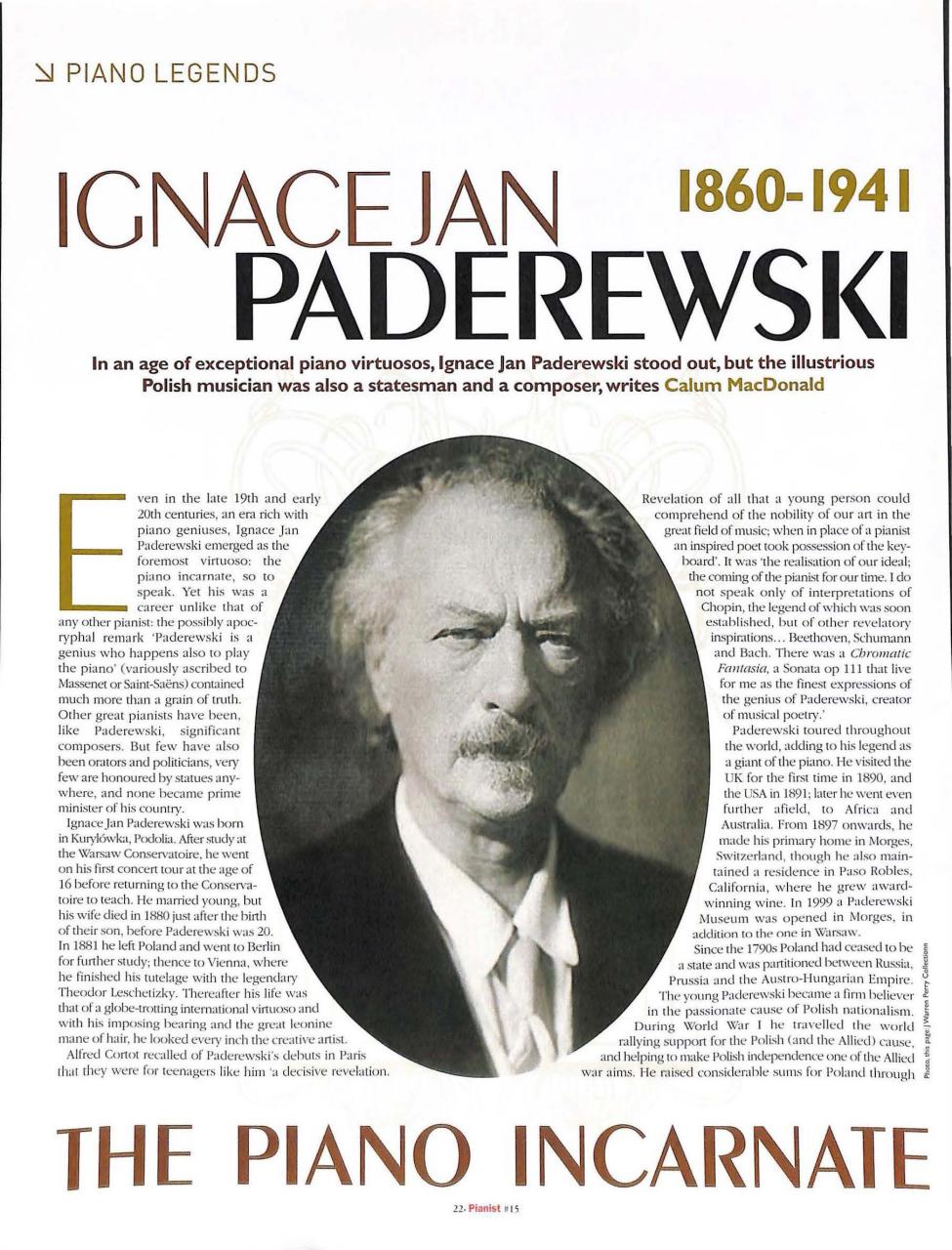 Pianist Preview Pages