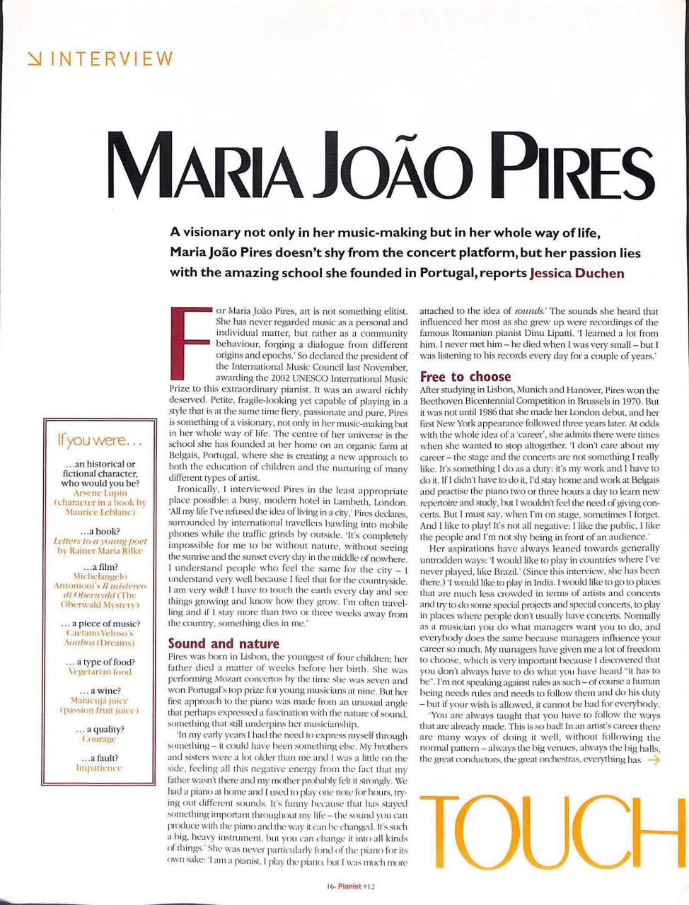 Pianist Preview Pages