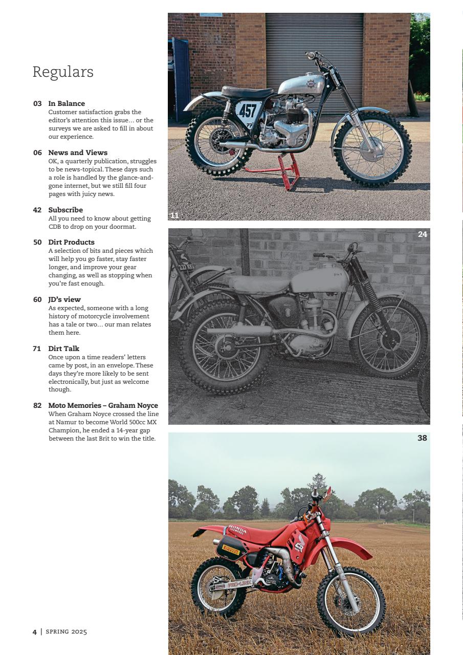 Classic Dirt Bike Preview Pages