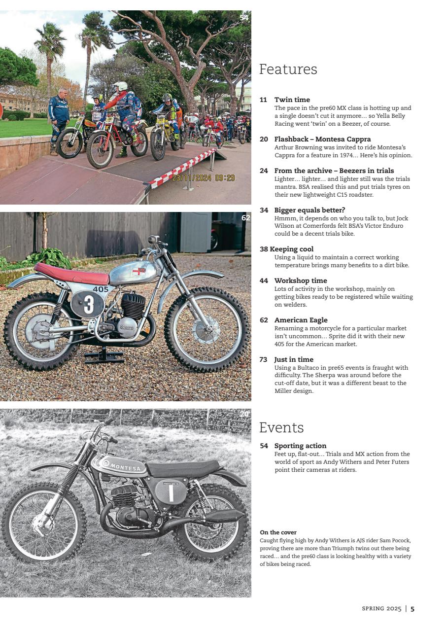 Classic Dirt Bike Preview Pages